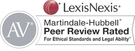 AV | LexisNexis | Martindale-Hubbell | Peer Review Rated For Ethical Standards And Legal Ability